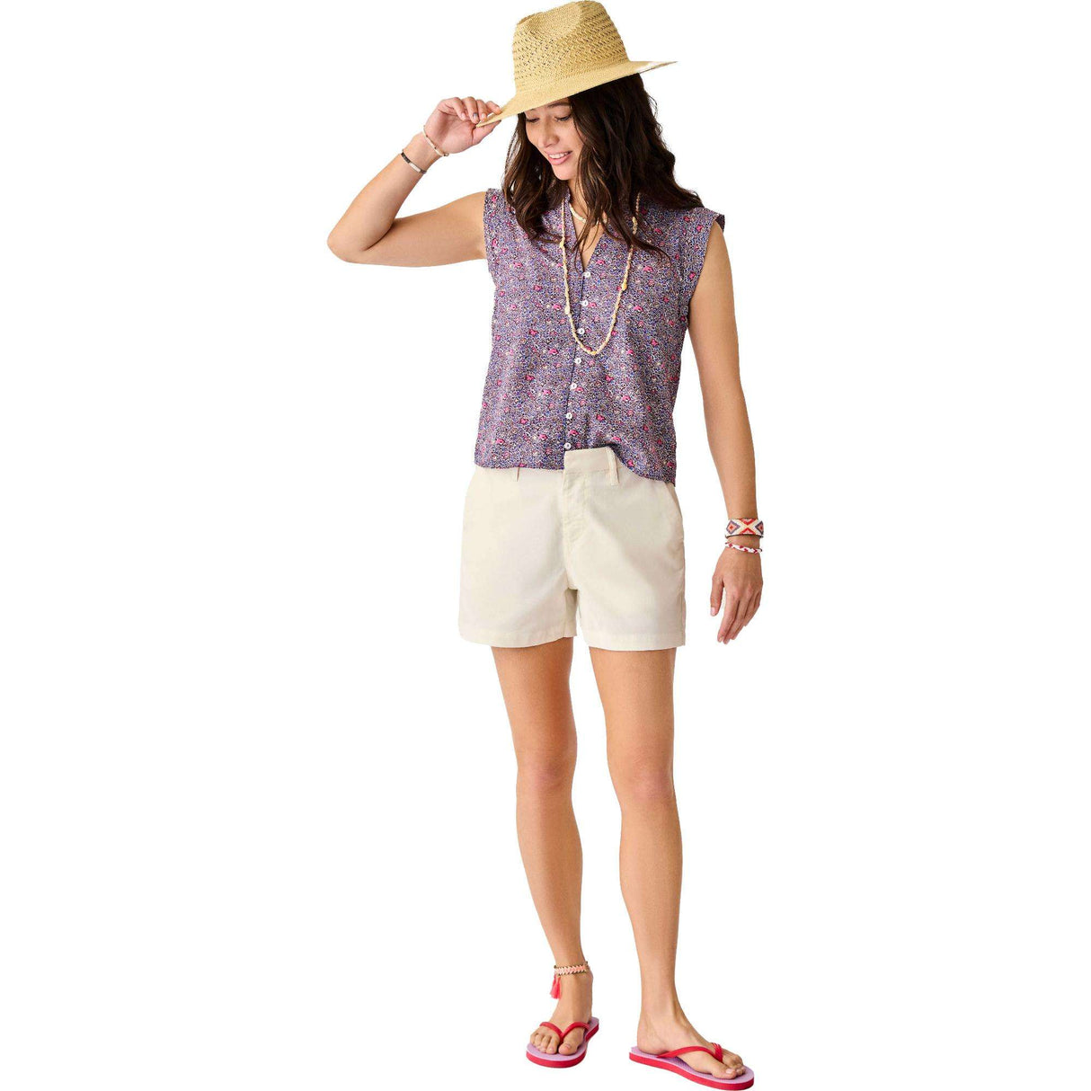 Carve Designs Reagan Top - Women's | Pink Garden