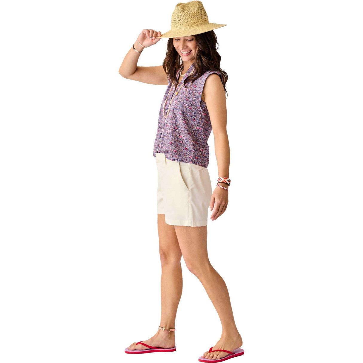 Carve Designs Reagan Top - Women's | Pink Garden