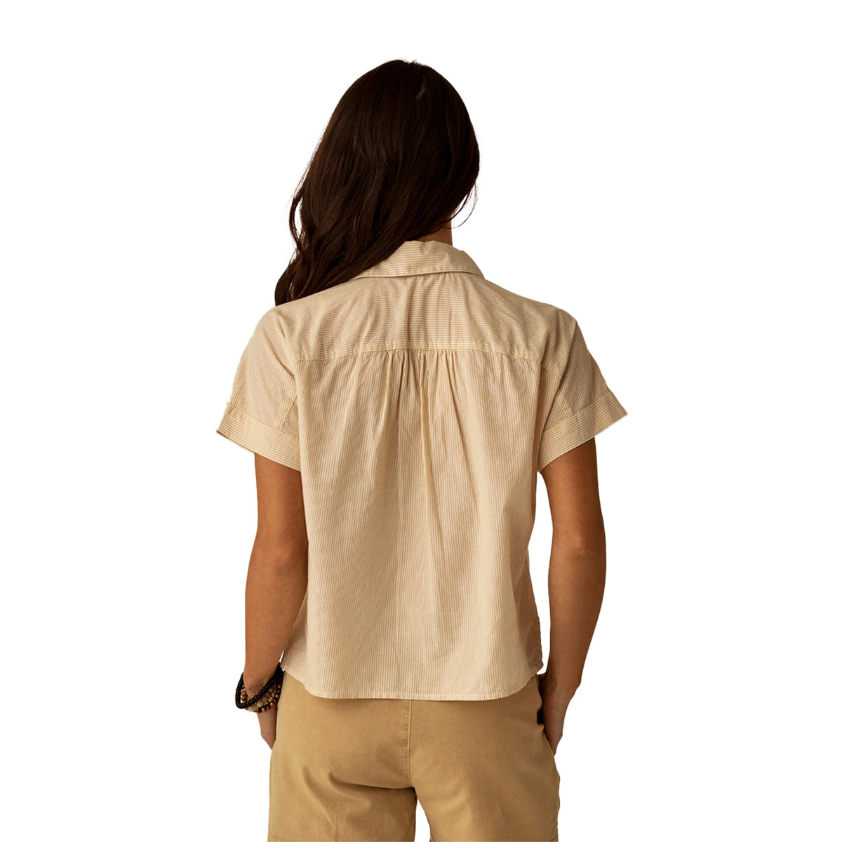 Carve Designs Elliott Voile Top - Women's | Prairie Pinstripe
