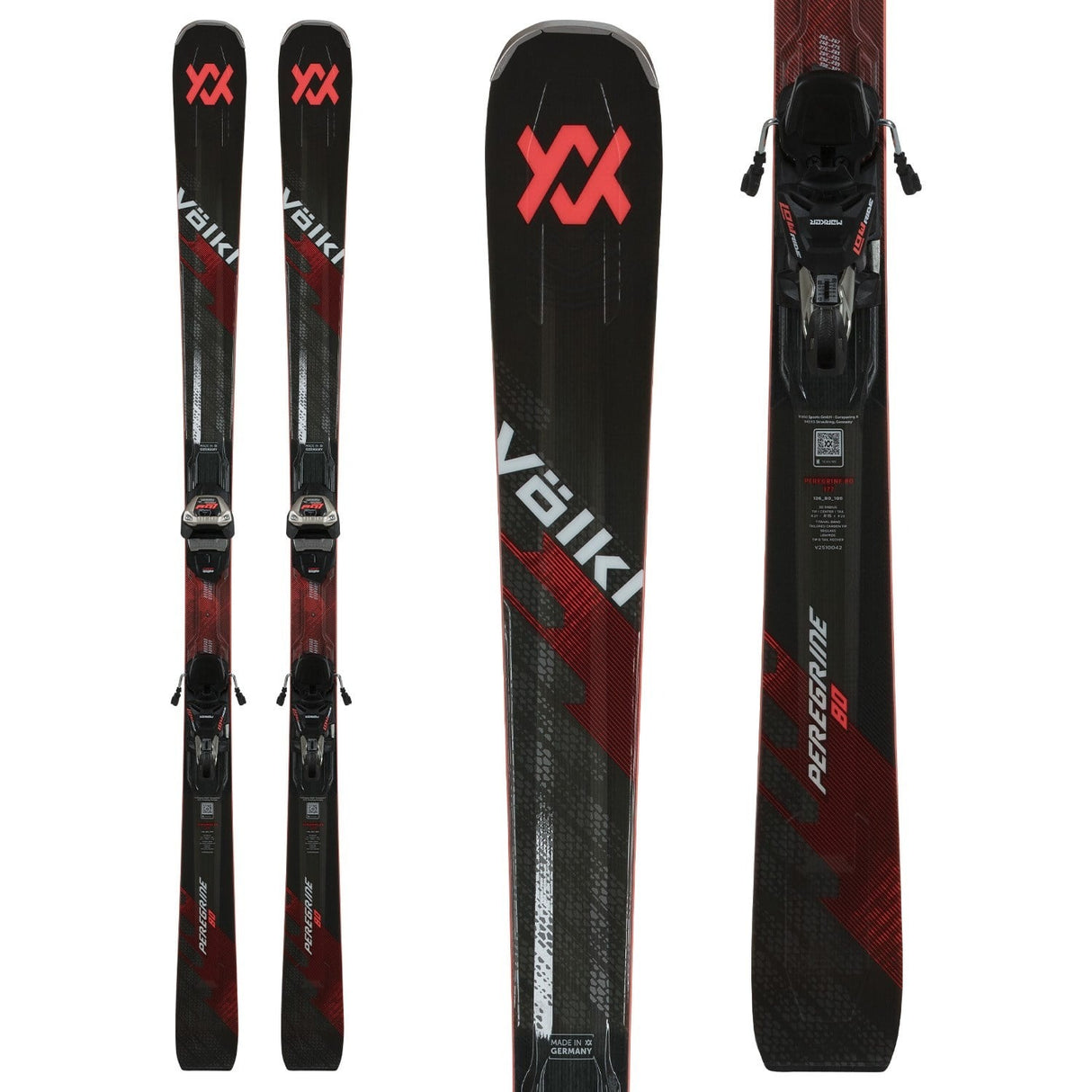 Volkl Peregrine 80 Ski + Lowride 12 TCX Binding - 2026 | Onecolor