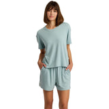 Free Fly Bamboo Flex Sunday T-Shirt - Women's | Ocean Mist