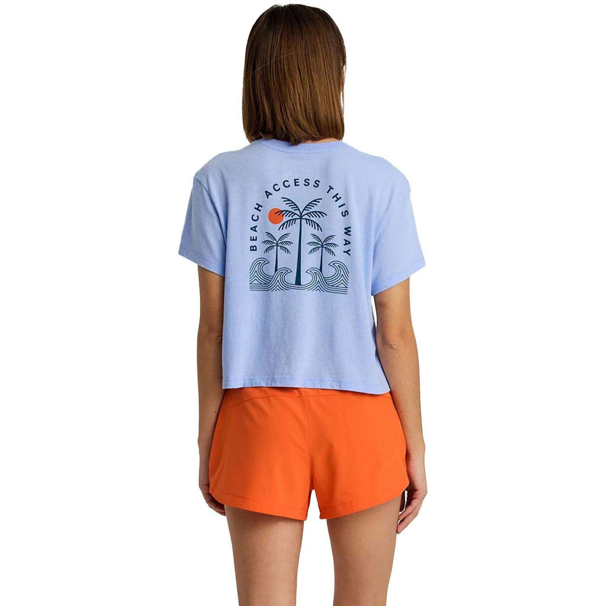 Free Fly Beach Access T-Shirt - Women's | Heather Lavender
