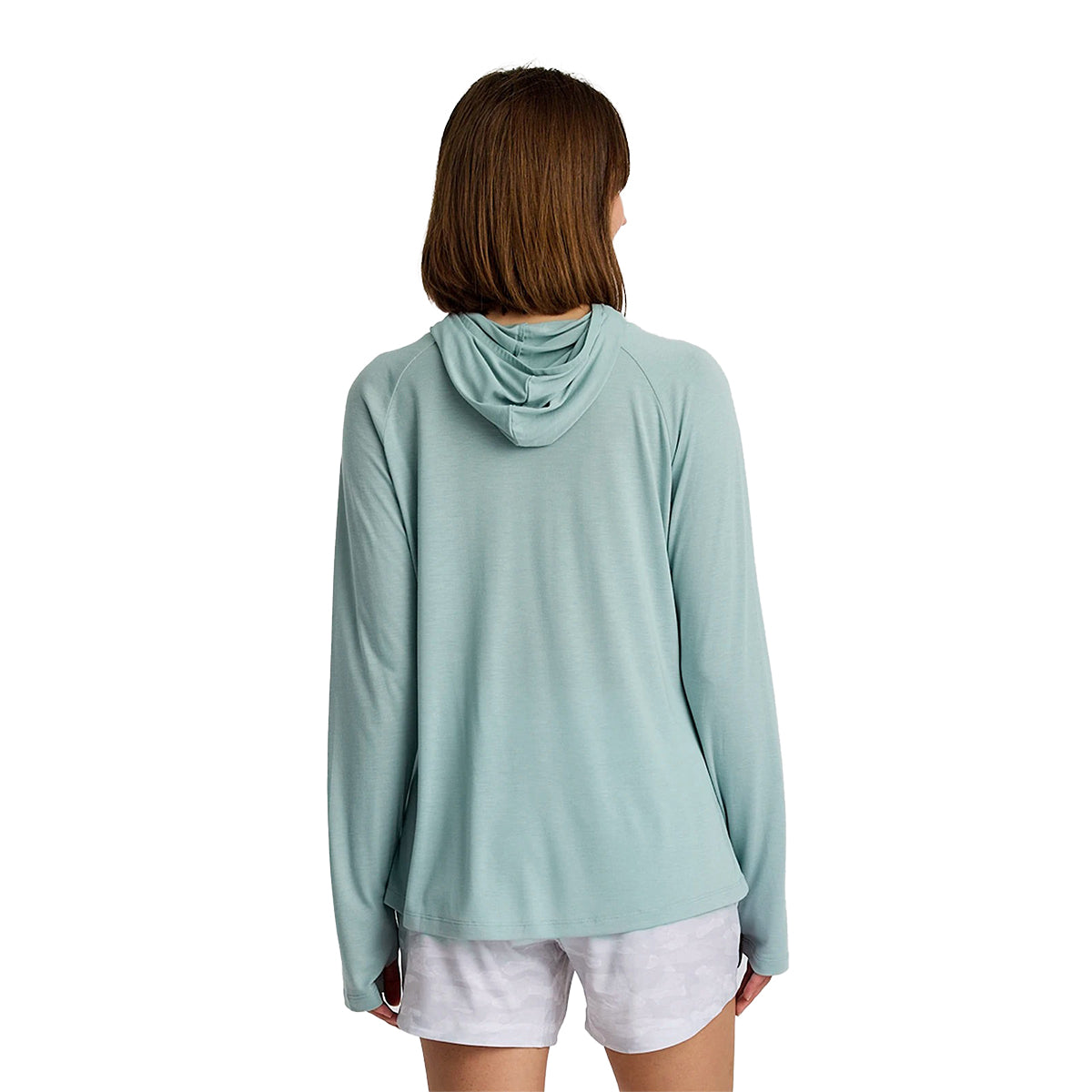 Free Fly Bamboo Lightweight II Hoodie - Women's  | Ocean Mist