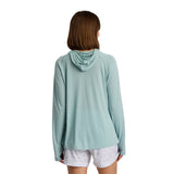 Free Fly Bamboo Lightweight II Hoodie - Women's  | Ocean Mist