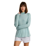 Free Fly Bamboo Lightweight II Hoodie - Women's  | Ocean Mist