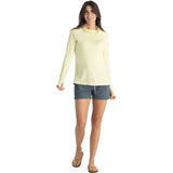 Free Fly Bamboo Lightweight II Hoodie - Women's  | Washed Citrus