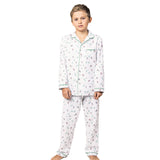 Petite Plume Après Ski Pajama Set - Kids' | White