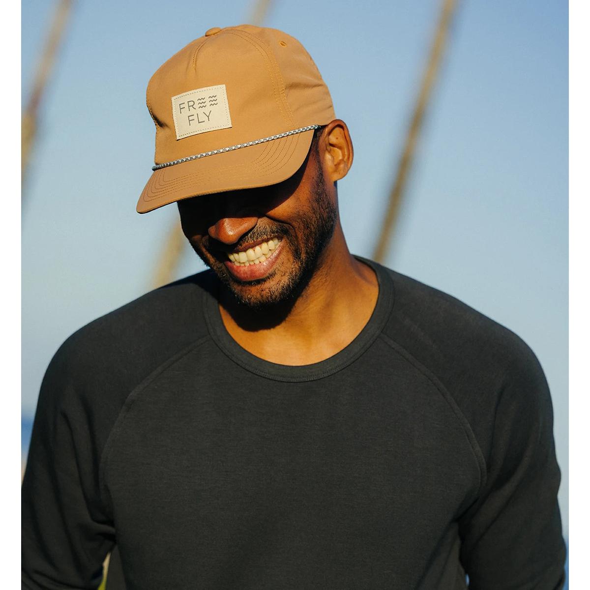 Free Fly 5-Panel Hat  | Stone Blue