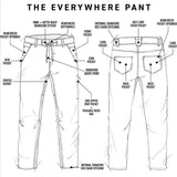 686 Slim Fit Everywhere Pant - Men's  | Khaki