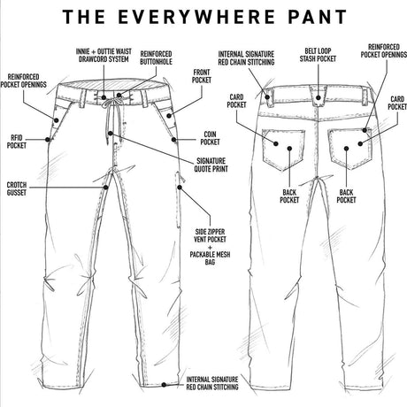 686 Slim Fit Everywhere Pant - Men's  | Khaki