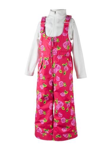 Obermeyer Snoverall Print Bib - Toddler Girls'