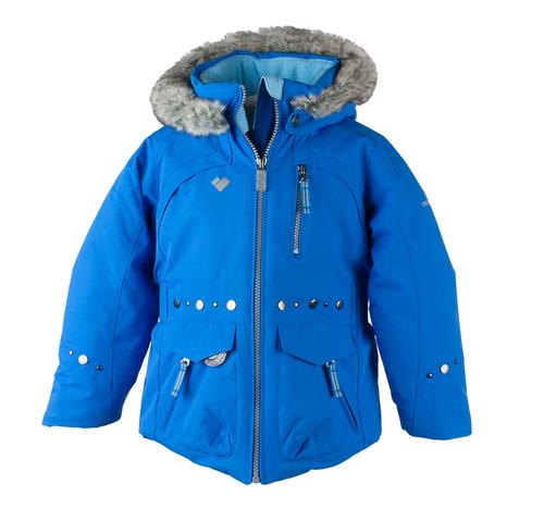 Obermeyer Taiya Jacket w/ Faux Fur - Toddler Girls'