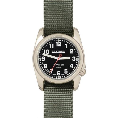 Bertucci Watches A-2T High Polish Black Drab