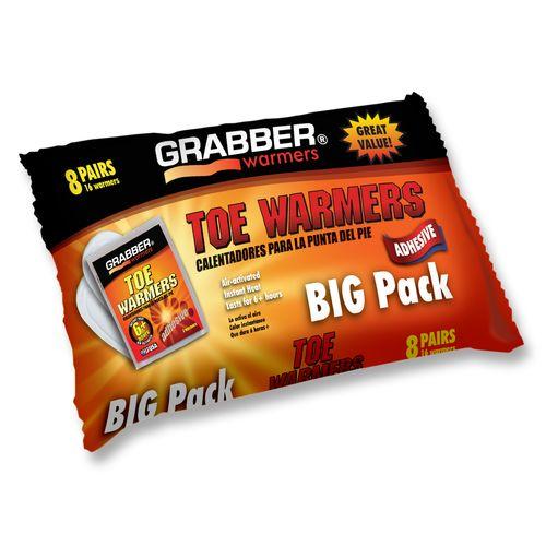 Grabber Toe Warmers 8 Pack