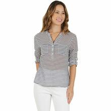 Carve Designs Dylan Gauze Shirt - Women's DASHSTRIPE