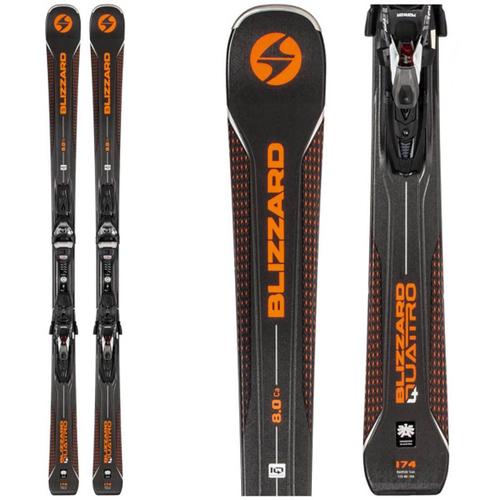 Blizzard Quattro 8.0 CA Ski with Marker TPX 12 Binding