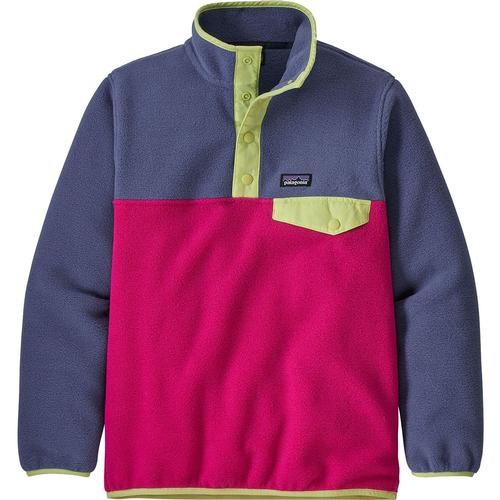 Patagonia Lightweight Synchilla Snap-T Pullover Fleece Jacket - Girls'