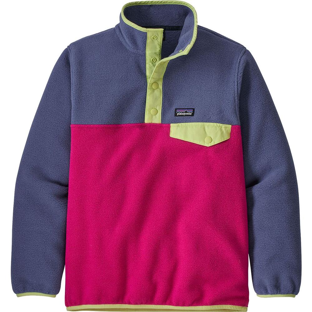 Patagonia Lightweight Synchilla Snap-T Pullover Fleece Jacket - Girls