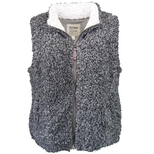 Dylan Zip Vest Softest Tip Shearling - Women's