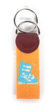 Cirque Needlepoint Keychain SKI_BOOT