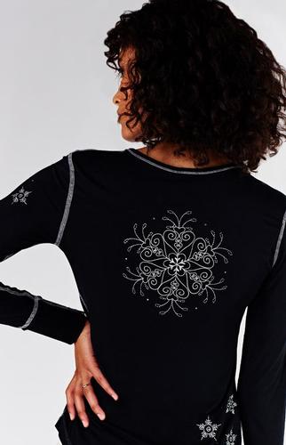 Alp-n-Rock Frosted Henley Shirt - Women's