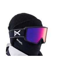 Anon M3 MFI Goggles BLACK_SUNNY_RED