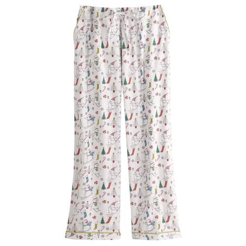 Mahogany Christmas Flannel Pyjamas- Women's