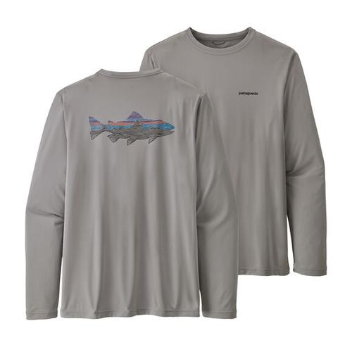 Patagonia Capilene Cool Daily Fish Graphic Long-Sleeve Shirt – Men’s