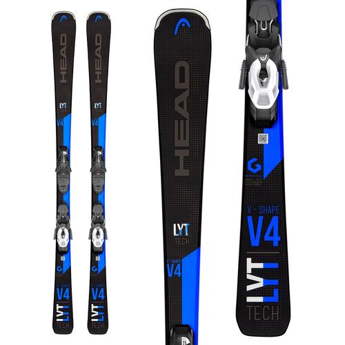 Head V Shape V4 Ski w/ PR 10 Binding