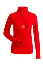 Nils Sophie 1/4 Zip Fleece - Women's RED