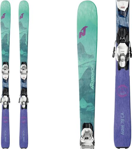 Nordica Astral 78 CA Ski w/ 10 FDT Binding - Women's