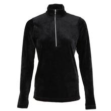 Sno Skins Cozy Micro Fleece 1/4 Zip Top - Women's BLACK