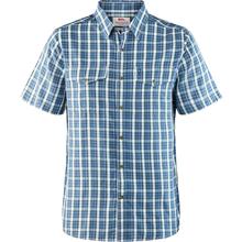 Fjallraven Abisko Cool Short Sleeve Shirt - Men's UNCLE_BLUE