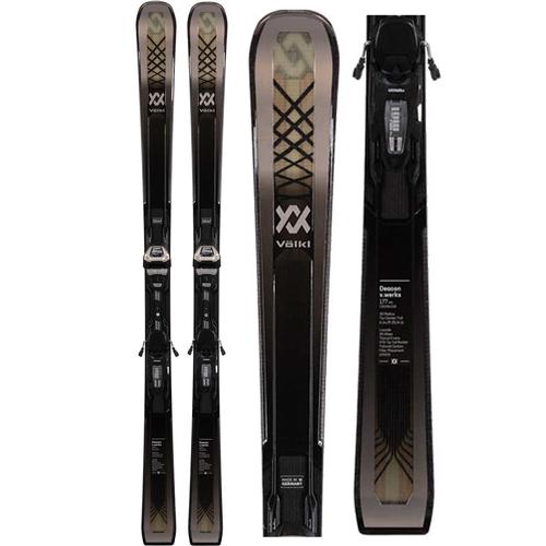 Volkl Deacon V.Werks Skis with Lowride XL 13 FR Bindings