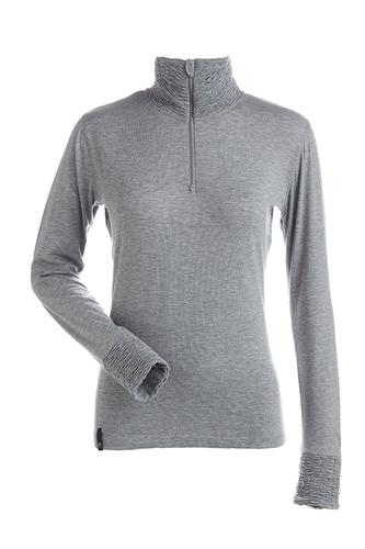  Nils Holly Zip T- Neck - Women's