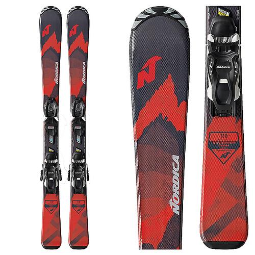 Nordica Navigator Team Ski +FDT 4.5 Binding - Kids'