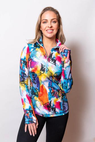 Sno Skins Micro Fiber Zip Neck - Women's