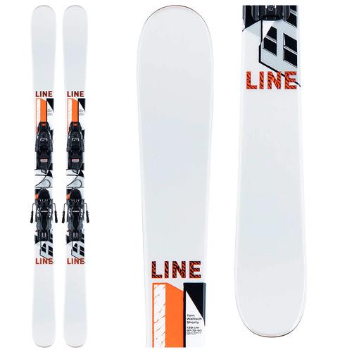Line Skis Tom Wallisch Shorty Skis With FDT 7.0 Bindings