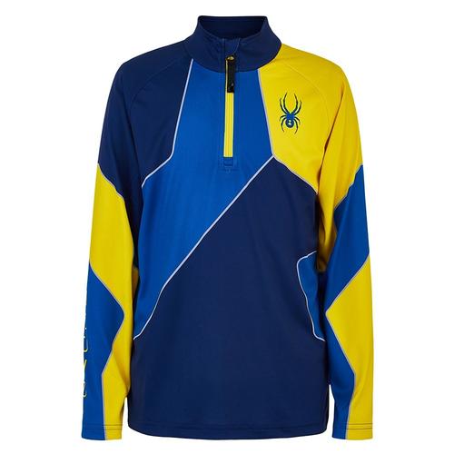 Spyder Divide Zip T-Neck - Boys'