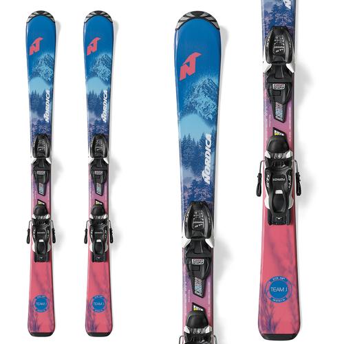 Nordica Team J Ski with FDT Binding - Kids'