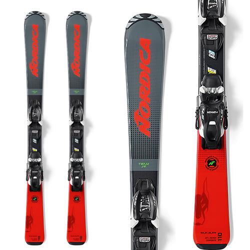 Nordica Team J Ski with FDT Binding - Kids'