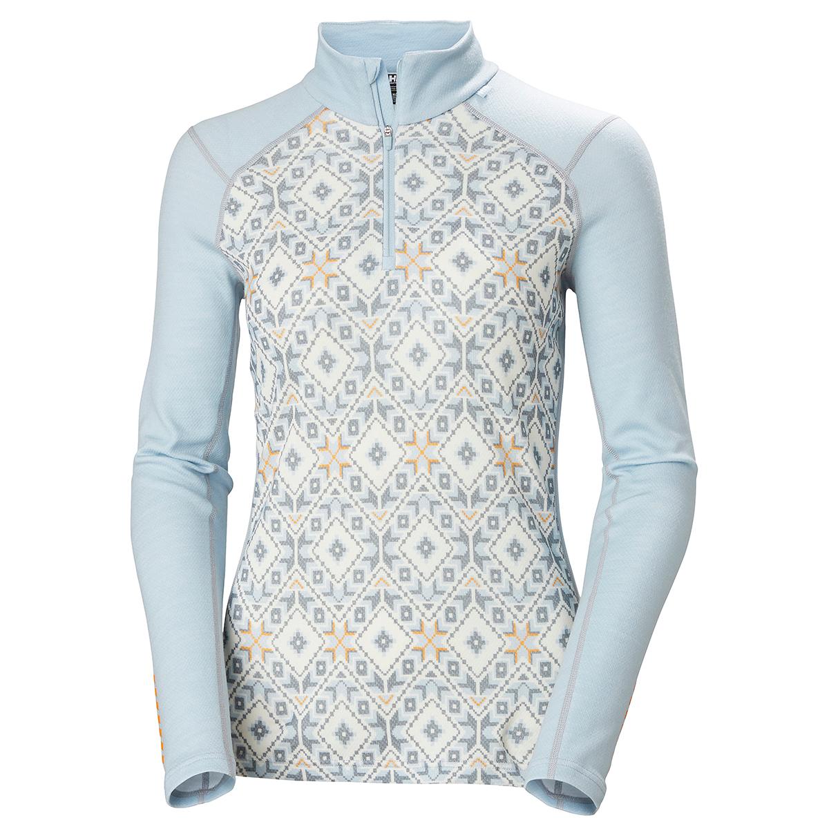Helly Hansen Lifa Merino Midweight Graphic 1 2 Zip Top Women s