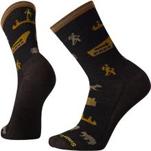 Smartwool Hike Light Park Explorer Pattern Crew Sock - Men's 