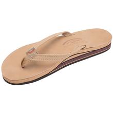Rainbow Double Layer Arch Support Premier Leather 1ith 1/2in Narrow Strap Sandal SIERRA
