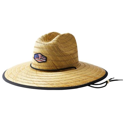 Huk Camo Patch Straw Hat