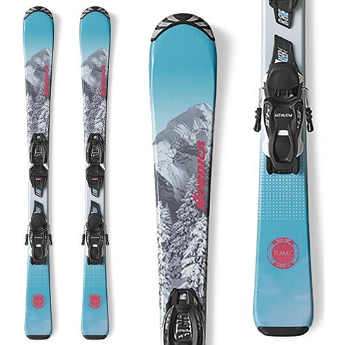  Nordica Team G Ski With Fdt 4.5 Bindings - Kids '