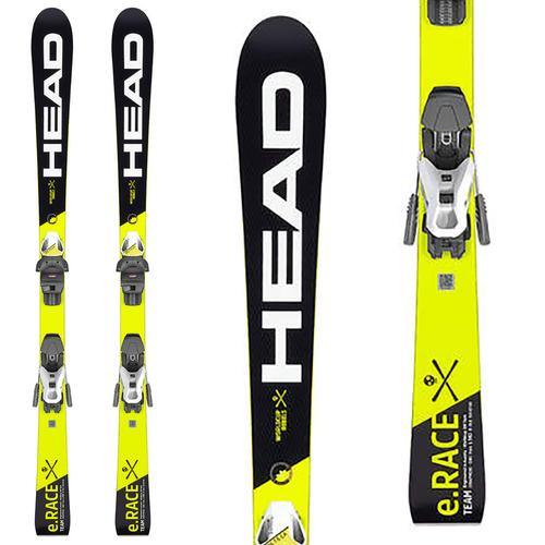 Head WC e.Race Team Ski with JRS 7.5 GW Bindings - Kids'