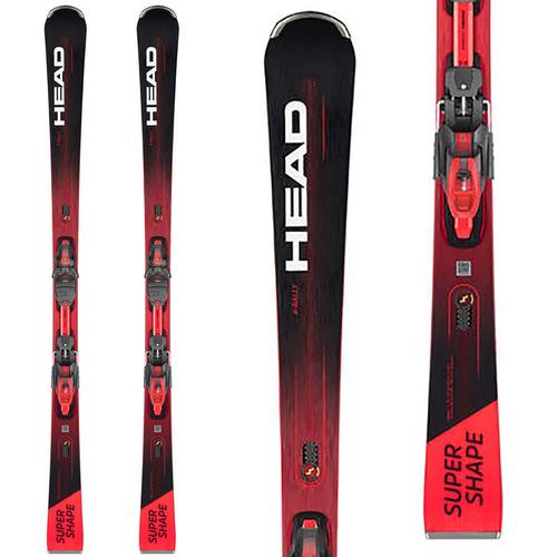 Head Supershape E-Rally Ski with PRD 12 Binding
