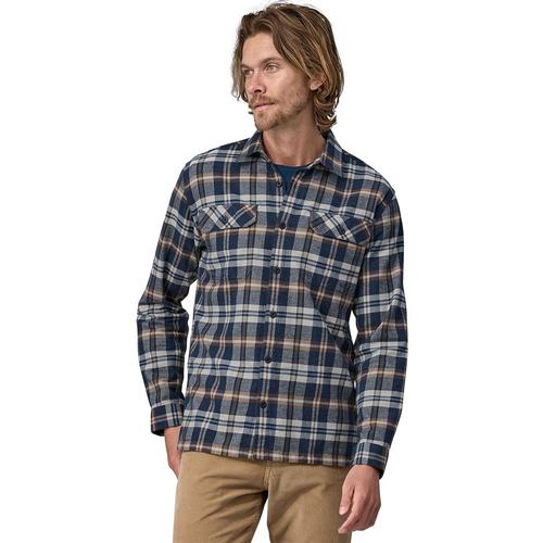  Patagonia Long- Sleeve Organic Cotton Midweight Fjord Flannel Shirt - Men's