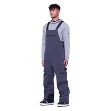 686 Hot Lap Insulated Bib Pant - Men's BLK_DENIM